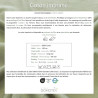 Coated  Cotton PISANI White / Silver